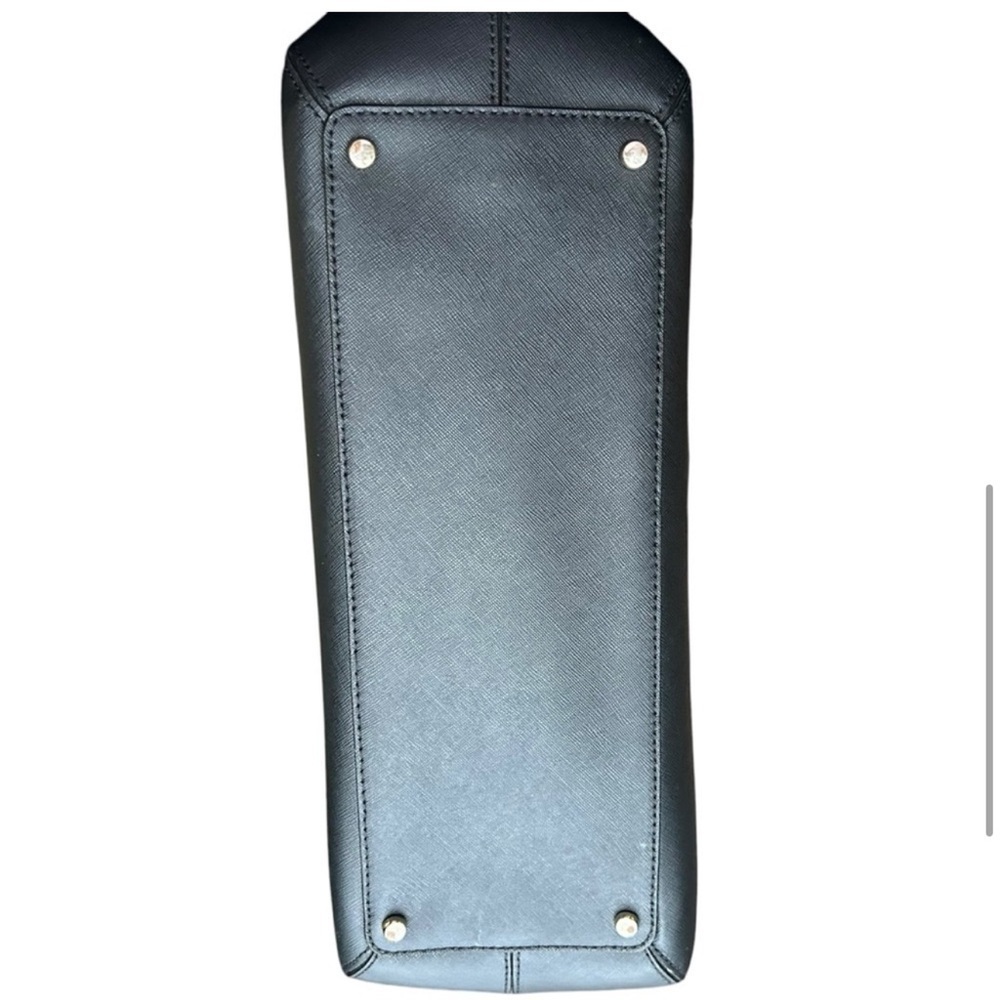 Kate Spade ♠️ Cove Street Airel Black Saffiano Leather Large Tote Bag - Picture 5 of 11